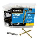 Parafusos para madeira Power Pro 48613 10 x 3 revestidos com epóxi 347 unidades