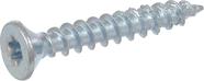 Parafusos Power Pro 6 x 2,5 cm Caixa de aço zinco 40