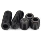 Parafusos prisioneiros com sextavado interno 1/2"-13 x 2,5" ponta côncava, rosca grossa, pacote com 5