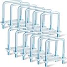 Parafusos quadrados em U Dunzy Zincado em Aço Carbono M8x60x100mm