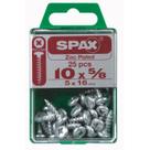 Parafusos SPAX Multi-Material Zincados 16mm Box 25