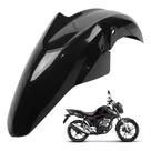 Paralama Cg Titan Moto 150/160/ Fan Start 2014 A 2020 Injetado Preto Brilhante