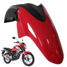 Paralama Dianteiro A + B Honda Titan 2014 a 2024 Vermelho Marrakesh Stylu
