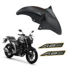 Paralama Dianteiro Preto Fosco Fazer 250 Fz25 + adesivo abs Paralama Dianteiro Preto Fosco Fazer 250 Fz25 + adesivo abs