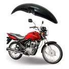 Paralama Dianteiro Titan 125 2000 até 2004 fan 2005 até 2013 Preto Injetado