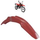 Paralama Dianteiro XR 250 Tornado 2001 2002 Vermelho Acabamento Liso