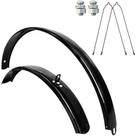 Paralama Para Bike Aro 26 Tipo Monark Com Hastes Aço