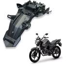 Paralama Traseiro Suporte Placa Preto Fazer 150 2014 2015 2016 2017 2018 2019