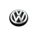 Parati Emblema Cromo/preto Volkswagen Novo Original