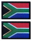 Parche bordado con bandera de Sudáfrica AliPlus 8x5 cm 2 piezas