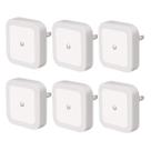 Parede de encaixe LED Night Light Hexiher com sensor do crepúsculo ao amanhecer