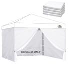 Paredes Laterales para Toldo FLAGLY para Carpa Plegable 10x10 Blanca