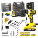 Parf Carbon Bateria 21V+Brocas Max Drill+Jogo Ferramentas