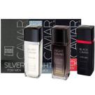 Paris Elysees Black Caviar + Night Caviar + Silver