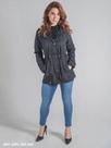 Parka Feminina Impermeável Marca: Edex Jeans Referência: 22PL-282