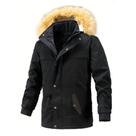 Parka Forrada Masculina Sarja Inverno Neve Intensa Super Quente Promocional