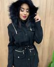 Parka Lã batida