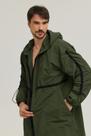 Parka Verde Ajustes Repelente Cor:VerdeTamanho:Único