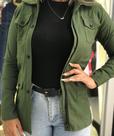 Parka verde militar