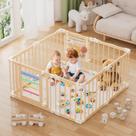 Parque Infantil Dobrável de Madeira Atoping 127 x 127 cm