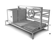 Parrilheira Inox - Unique 90x50 - JX Metais Parrilheira Inox - Unique 90x50 - JX Metais