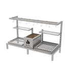 Parrilla Dupla de Alvenaria 118X45 Com Grelha Uruguaia e Argentina e Tendal Parrilla Dupla de Alvenaria 118X45 Com Grelha Uruguaia e Argentina e Tendal