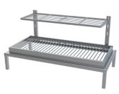 Parrilla Para Alvenaria 68X34 com Grelha Uruguaia