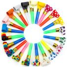 Party Blower Koogel, 100 unidades, fazedores de barulho coloridos de aniversário
