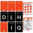 Party Card Game Think Fast Say It First Quick Response