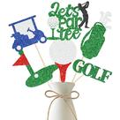 Party Centerpiece Sticks Golf Theme 12 peças para chá de bebê