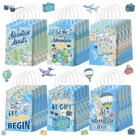 Party Favor Bags Yeeqee Adventure Awaits, mapa mundial de 24 unidades
