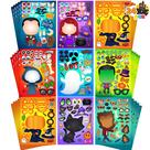 Party Favor JOYIN, 24 peças de adesivos faciais de Halloween, 8 designs
