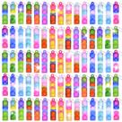 Party Favors BicMan 75 unidades Fidget Toys Mini Pop Chaveiro Kids