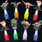 Party Favors CHUNNIN Dinosaur LED Light Up Finger Lights x36