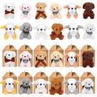 Party Favors Jiytivity, 24 peças para cães com 12 mini cachorros de pelúcia e caixa