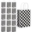 Party Favors Treat Bags Epakh Checkered Racing 16 unidades
