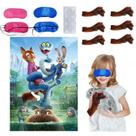 Party Game AHPAHP Cute Animal Pin The Leg Sticker on Fox Party Game AHPAHP Cute Animal Pin The Leg Sticker on Fox