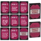 Party Game Drink If Card Game 50 cartas divertidas para beber para adultos