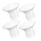Paruu P16 Juego de 4 Insertos de Brida para Extractor de Leche de 19mm