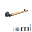 Pasamanos SELEWARE de Madera 66 cm para Escalera - Montaje en Paneles de Yeso o Concreto Pasamanos SELEWARE de Madera 66 cm para Escalera - Montaje en Paneles de Yeso o Concreto