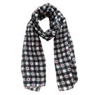 Pashmina basic+ coração/quadr lac115