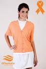 Pashmina com Protetor Solar Multifuncional - Cor Laranja-Tamanho M