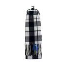 Pashmina Quadriculado Preto e Branco Basic+ Confortável