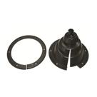 Passa Cabo Attwood 4 Polegadas Borracha Preto
