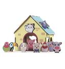 Passa Figuras Animais da Fazendinha Brinquedo Educativo - Babebi