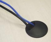 Passa Fio/cabo Para Moveis 59mm Branco/preto 2 Unidades