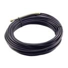 Passa Fio com Alma de Aço 30 Metros Preto - Force Line