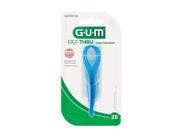 Passa Fio Dental GUM 25 Unidades Auxilia O Uso Do Fio Passa Fio Dental GUM 25 Unidades Auxilia O Uso Do Fio