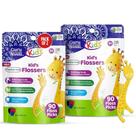 Passa Fio Dental Infantil GuruNanda Sabor Frutas Vermelhas 180 Unidades