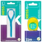 Passa Fio e Mini Fio Dental Encerrado Sabor Menta Kess 11m
